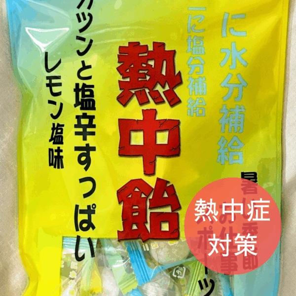 熱中飴　レモン塩　